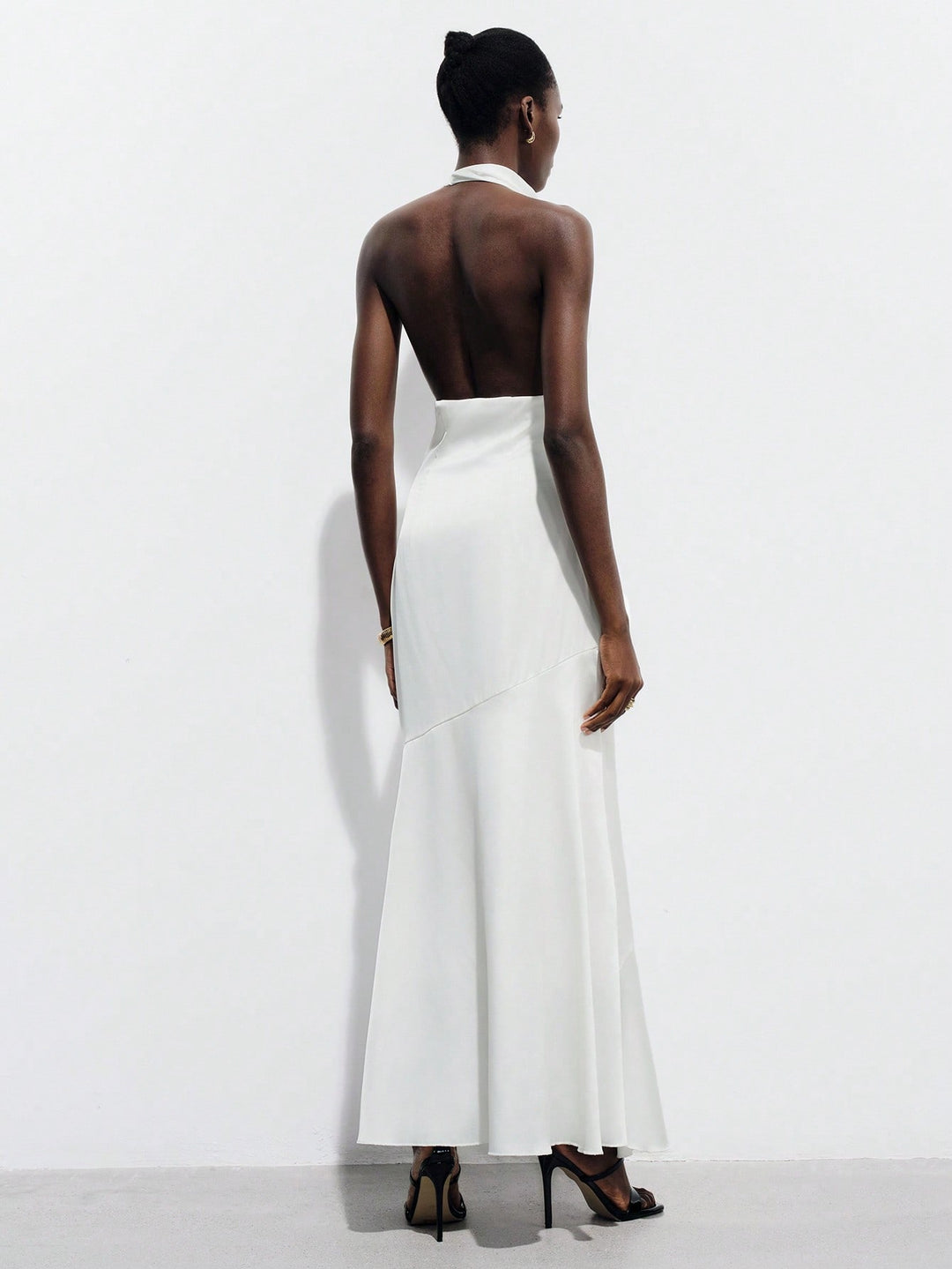 Rochie maxi SHEIN, alb