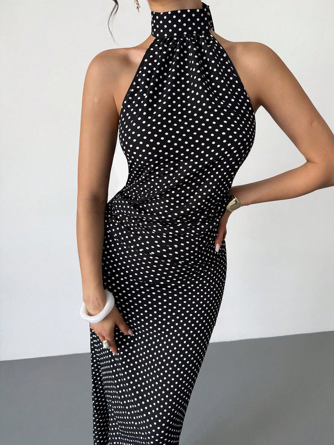 Rochie maxi SHEIN, negru