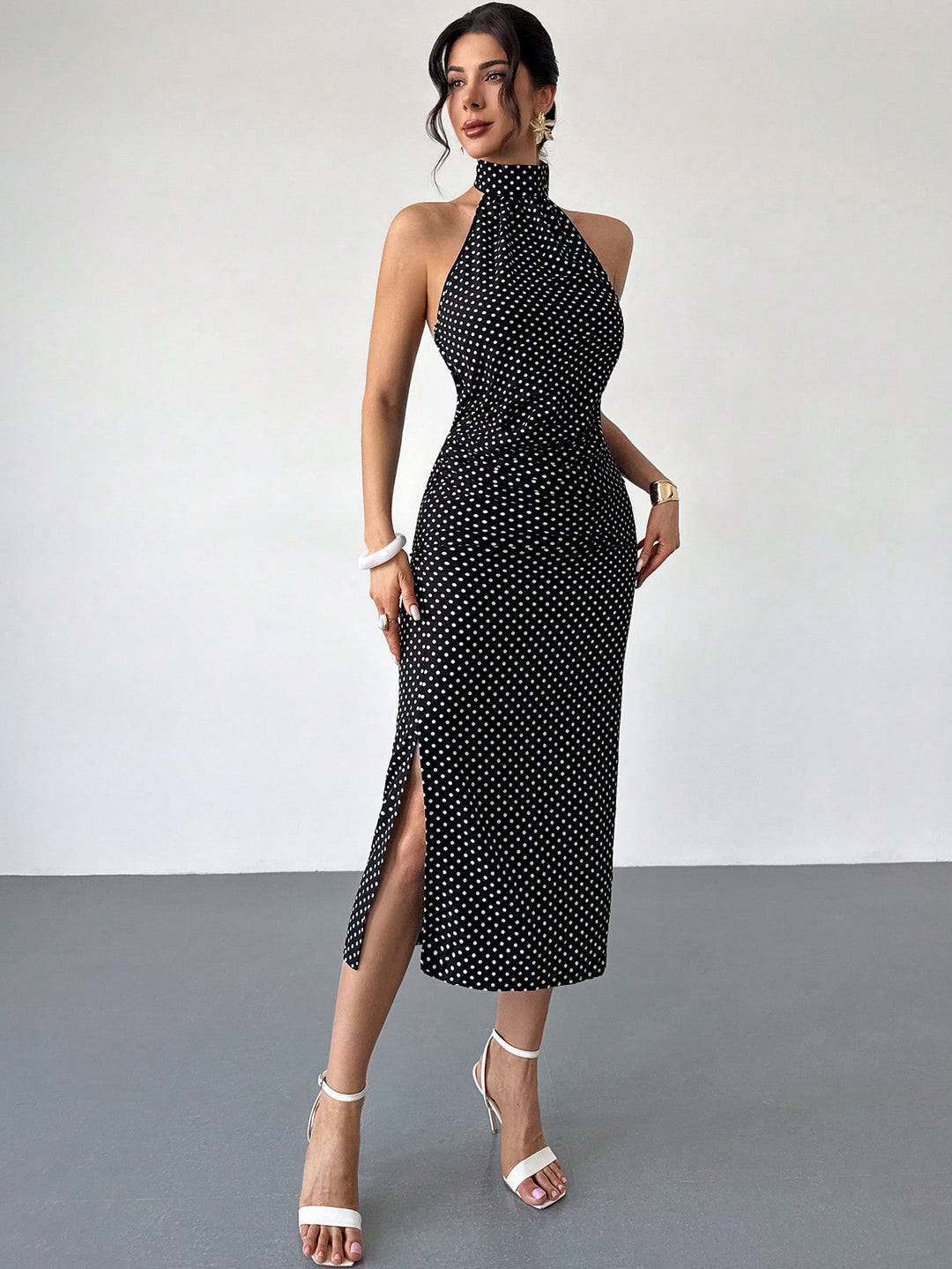 Rochie maxi SHEIN, negru