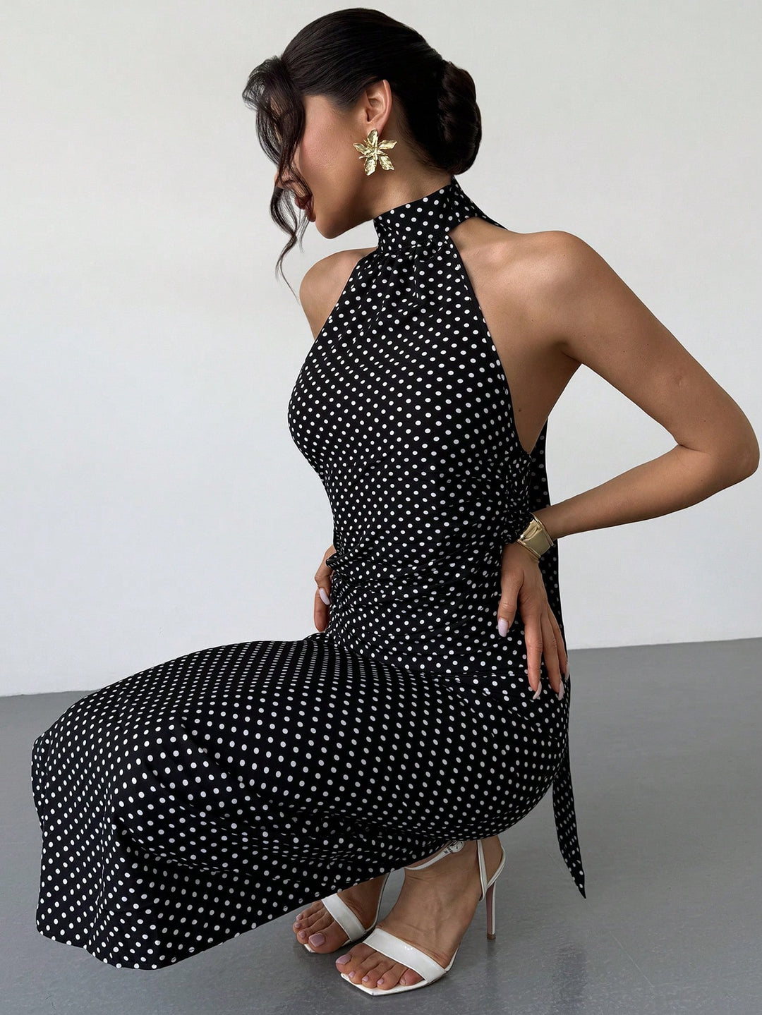 Rochie maxi SHEIN, negru