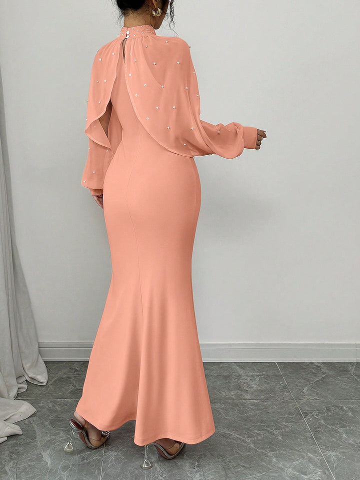 Rochie maxi SHEIN, portocaliu