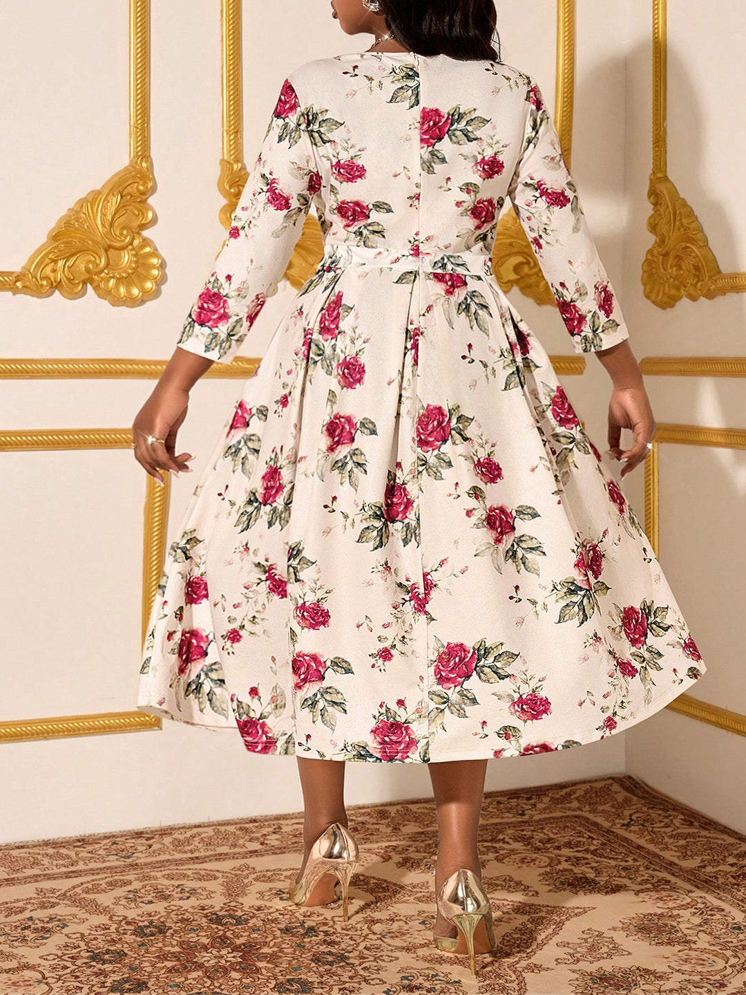 Rochie SHEIN, mix culori