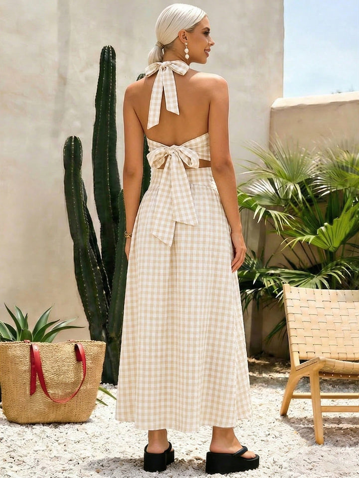Rochie maxi SHEIN, portocaliu
