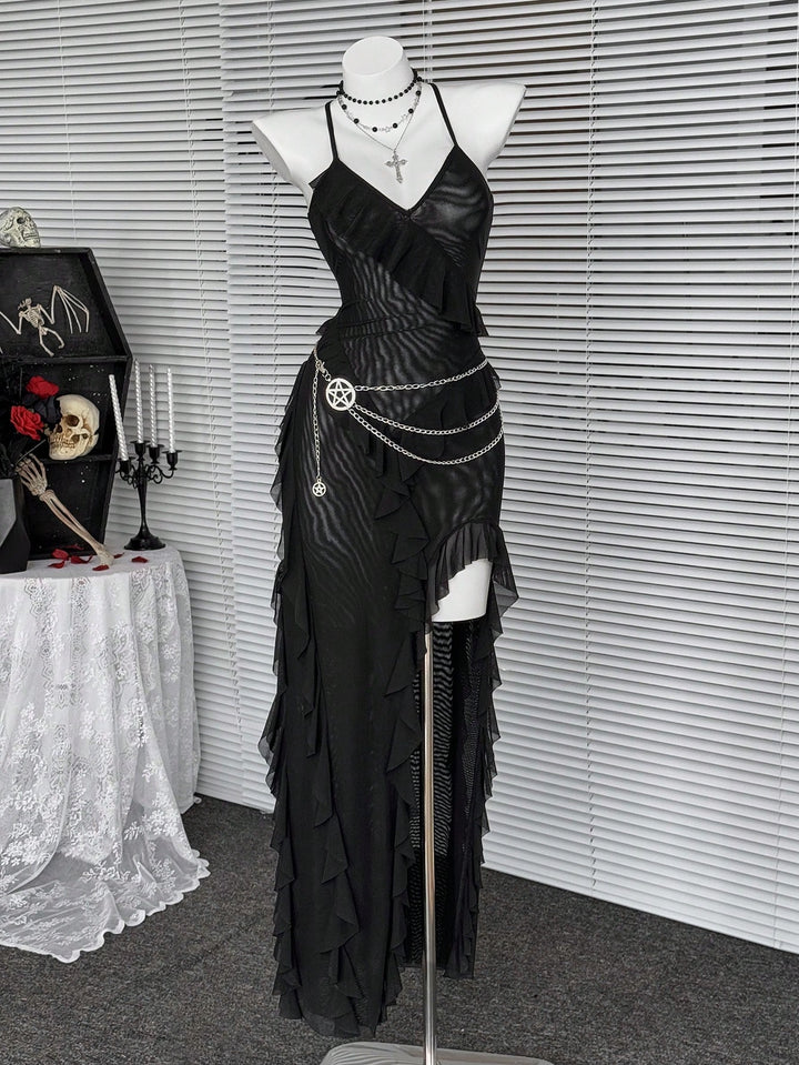 Rochie maxi SHEIN, negru