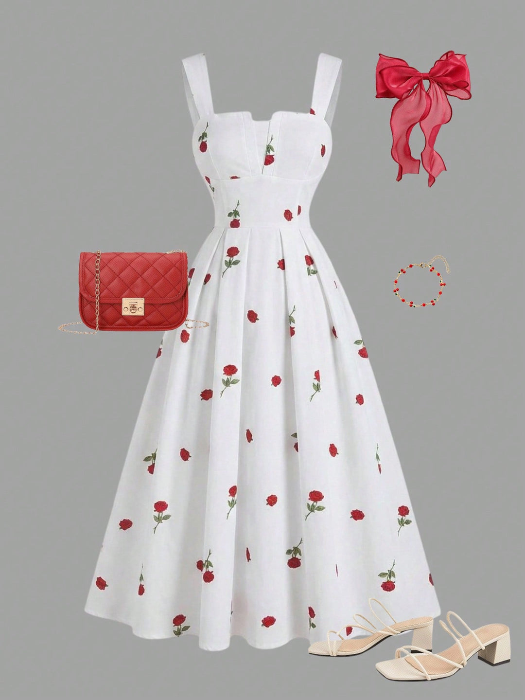 Rochie SHEIN, alb