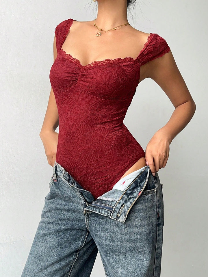 Body SHEIN, vișiniu
