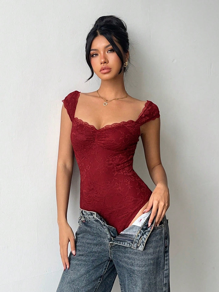 Body SHEIN, vișiniu