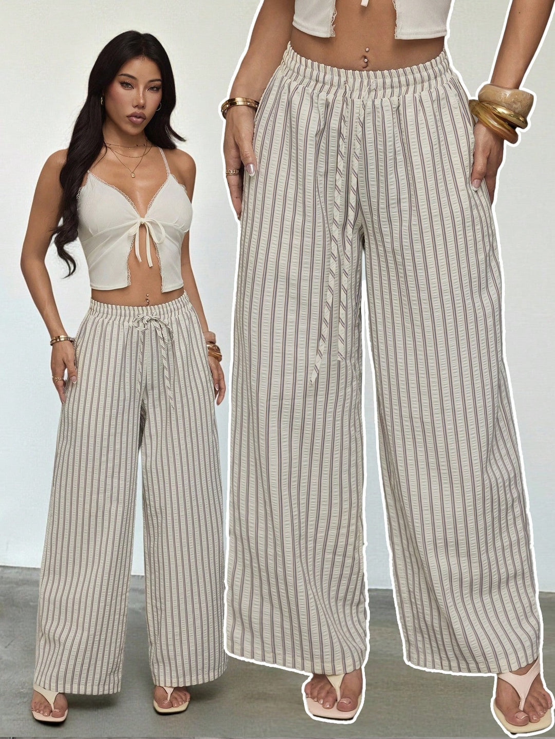 Pantaloni SHEIN, mix culori