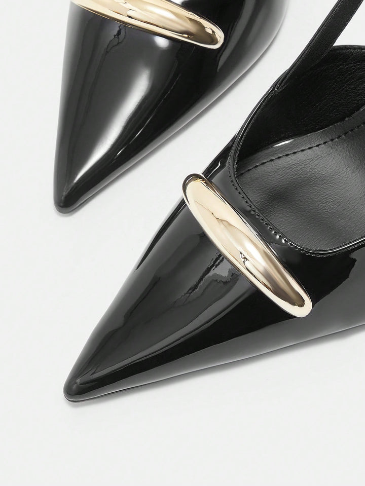 Pantofi SHEIN, negru