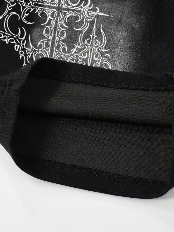 Pantaloni scurți SHEIN, negru