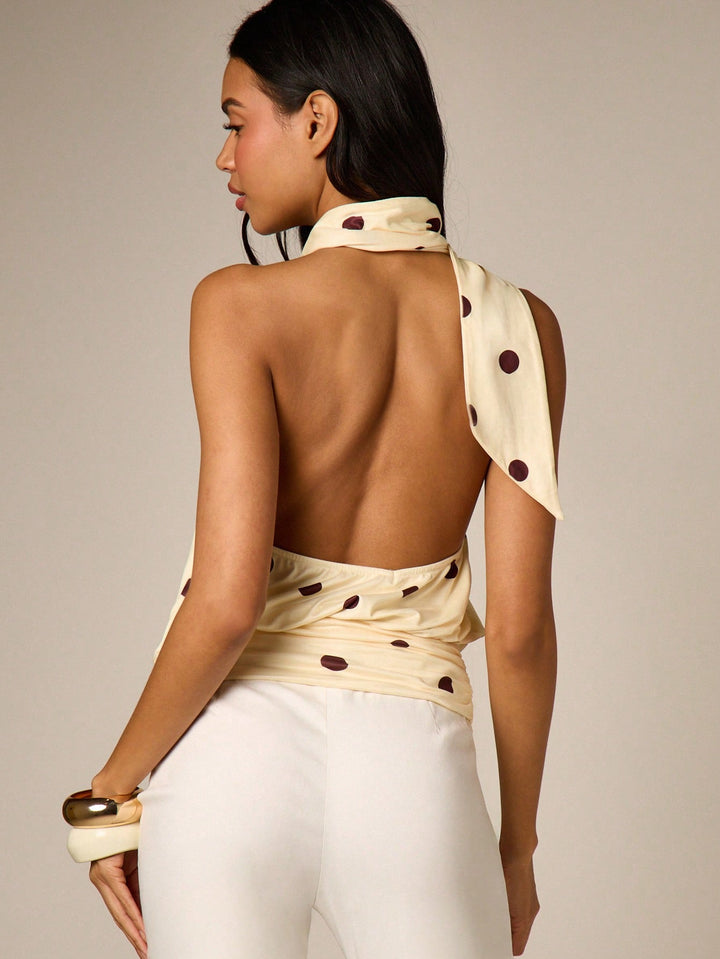 Top SHEIN, galben
