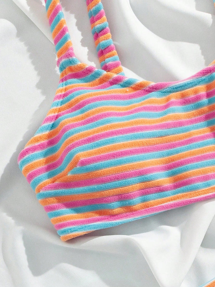 Set bikini SHEIN, mix culori