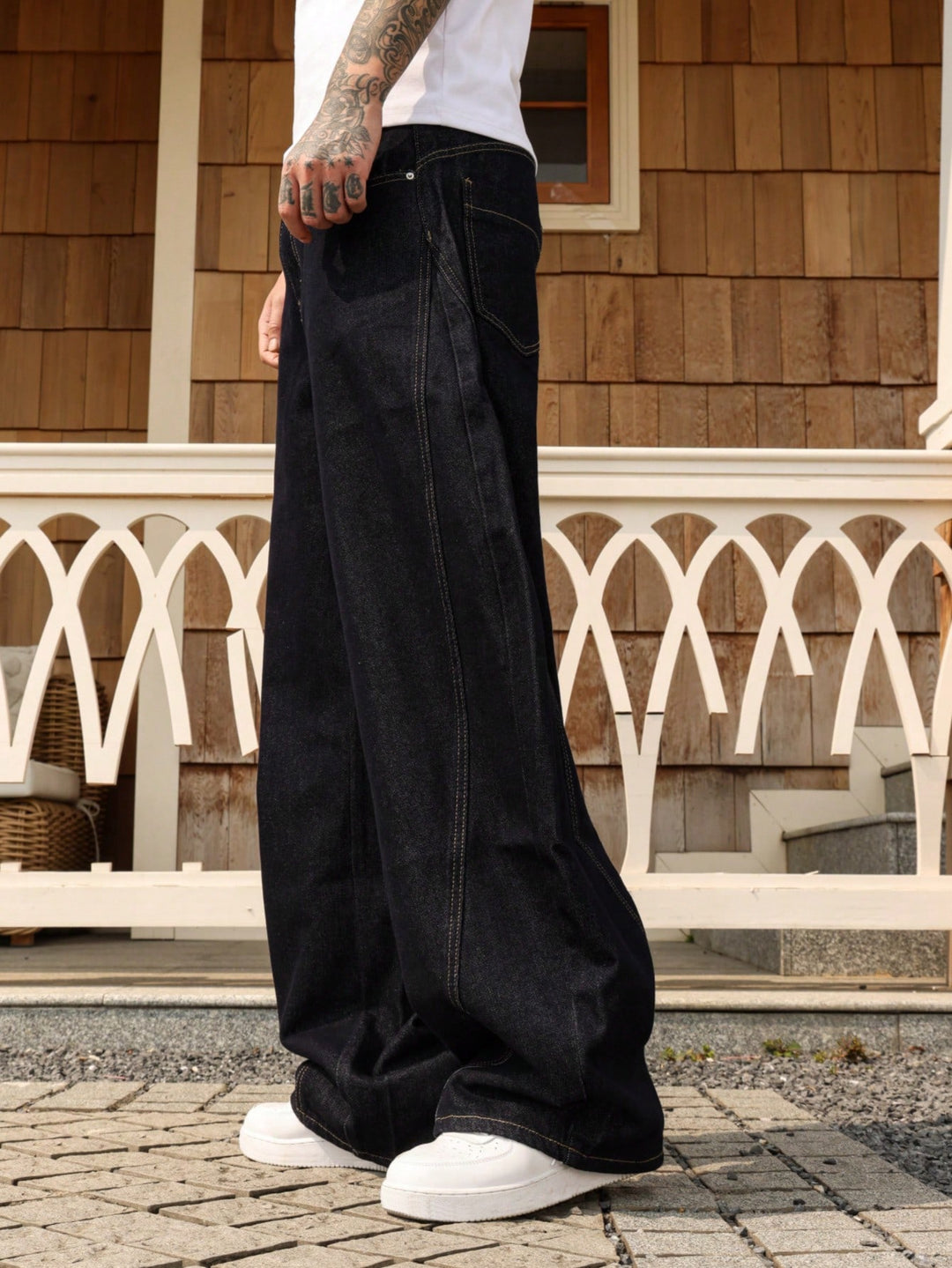 Jeans SHEIN, albastru