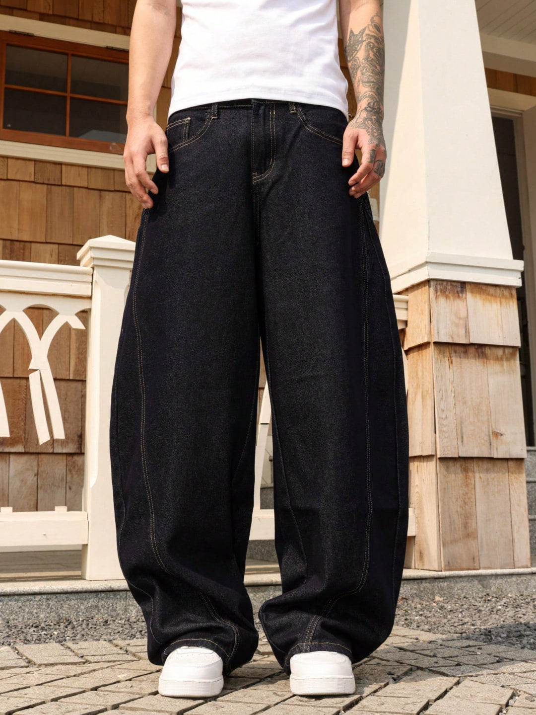 Jeans SHEIN, albastru