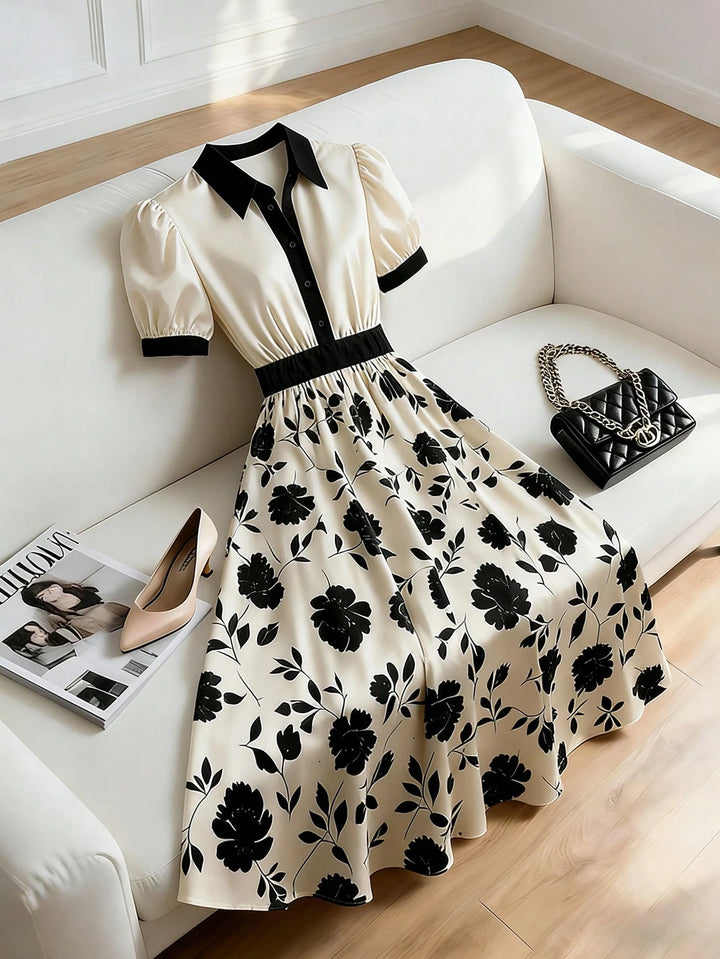 Rochie midi SHEIN, mix culori