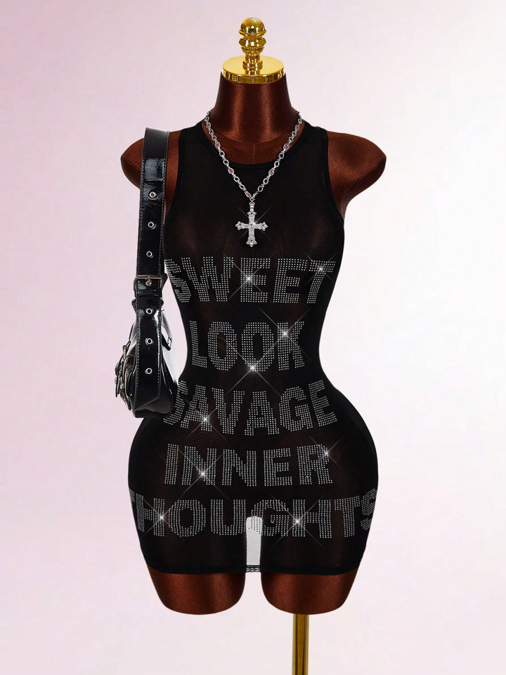 Rochie mini SHEIN, argintiu