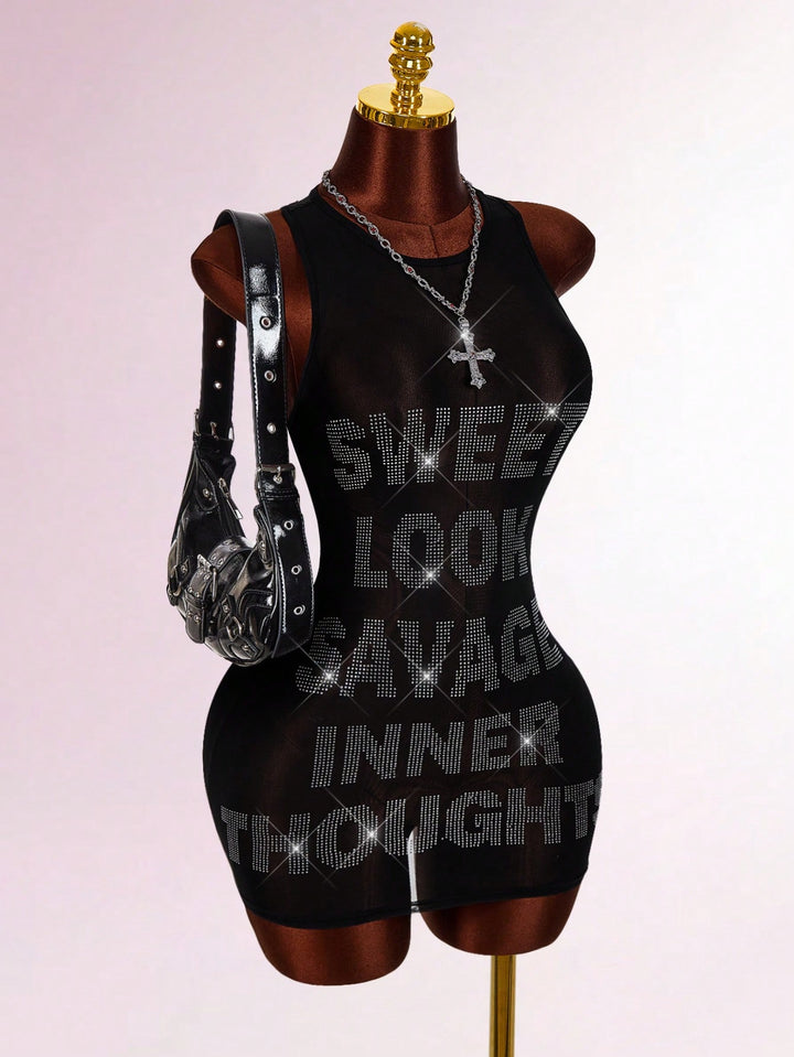 Rochie mini SHEIN, argintiu