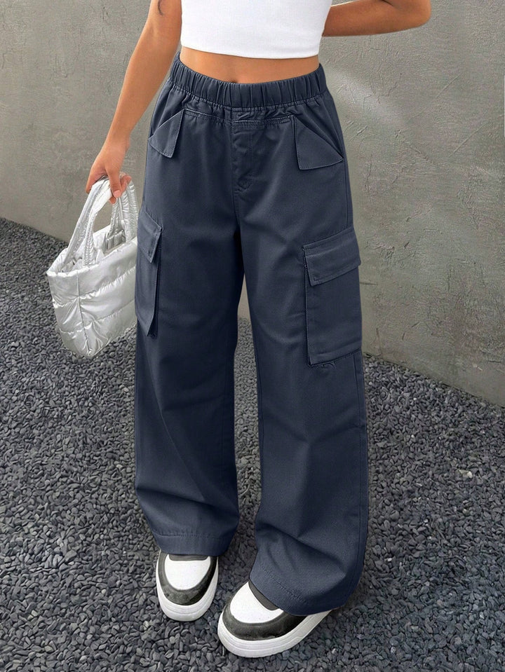 Pantaloni SHEIN, gri