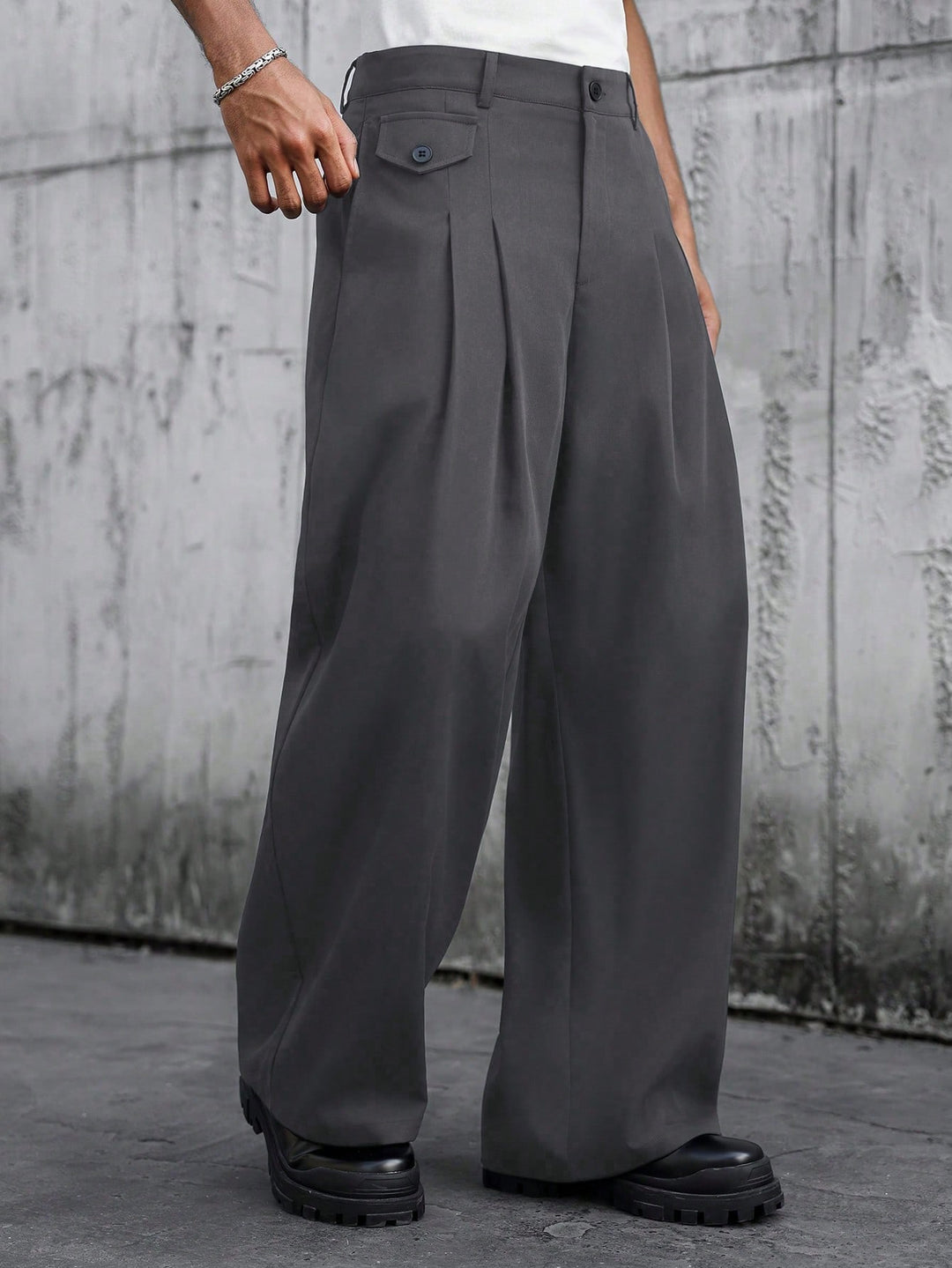Pantalon SHEIN, gri