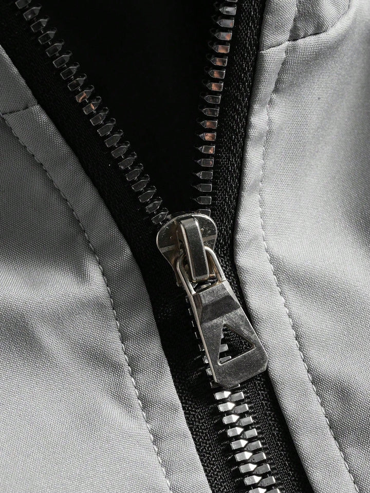 Jachetă SHEIN, gri