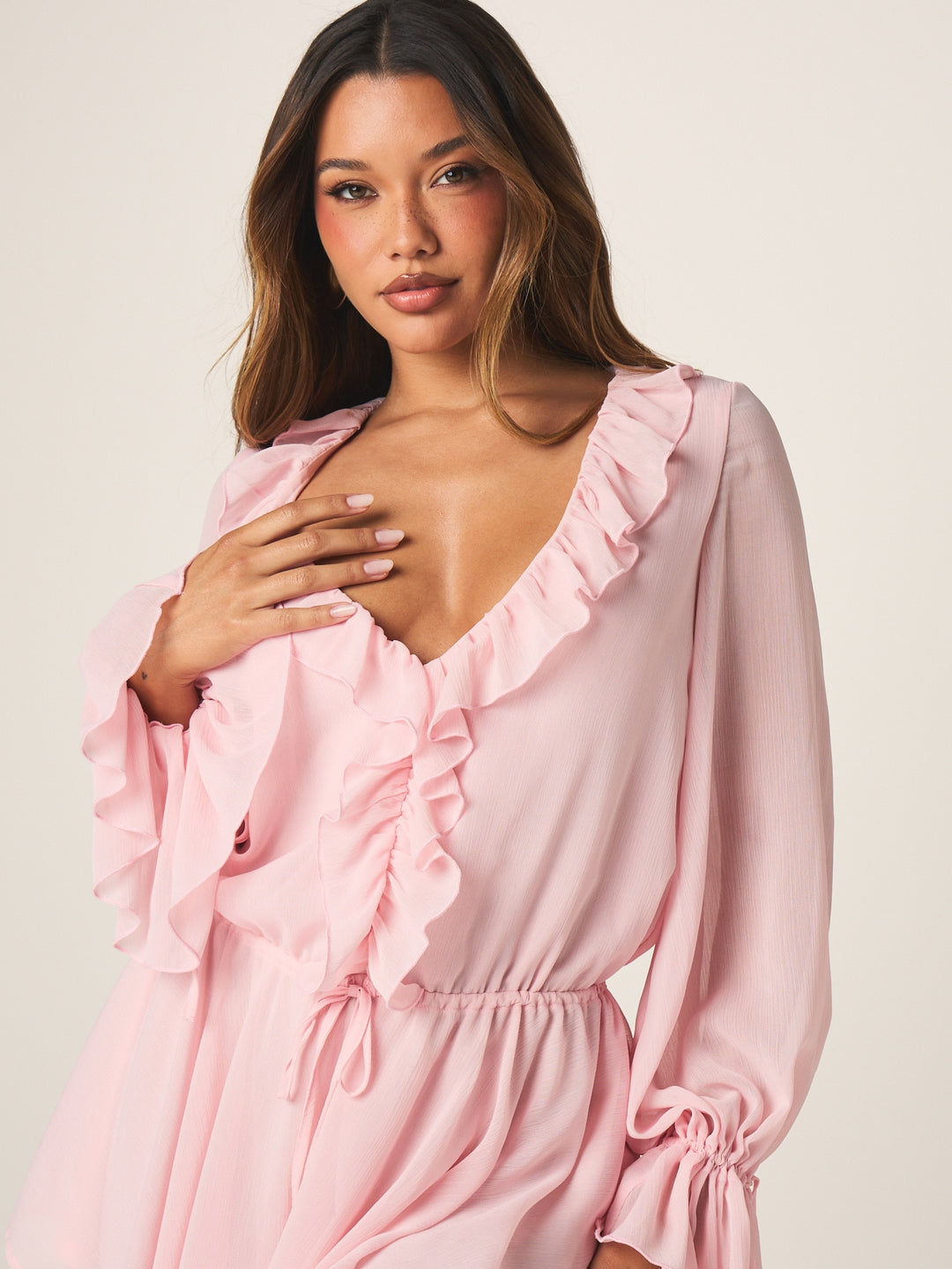 Rochie mini SHEIN, roz