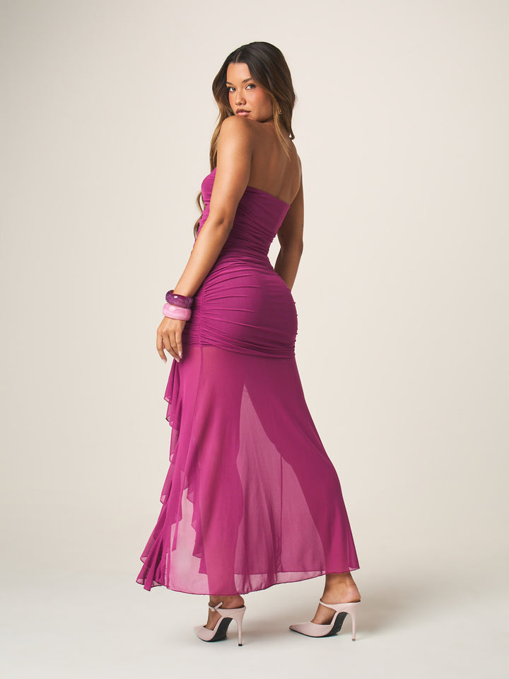 Rochie maxi SHEIN, roz