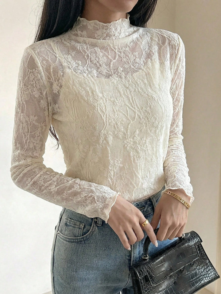 Top SHEIN, alb