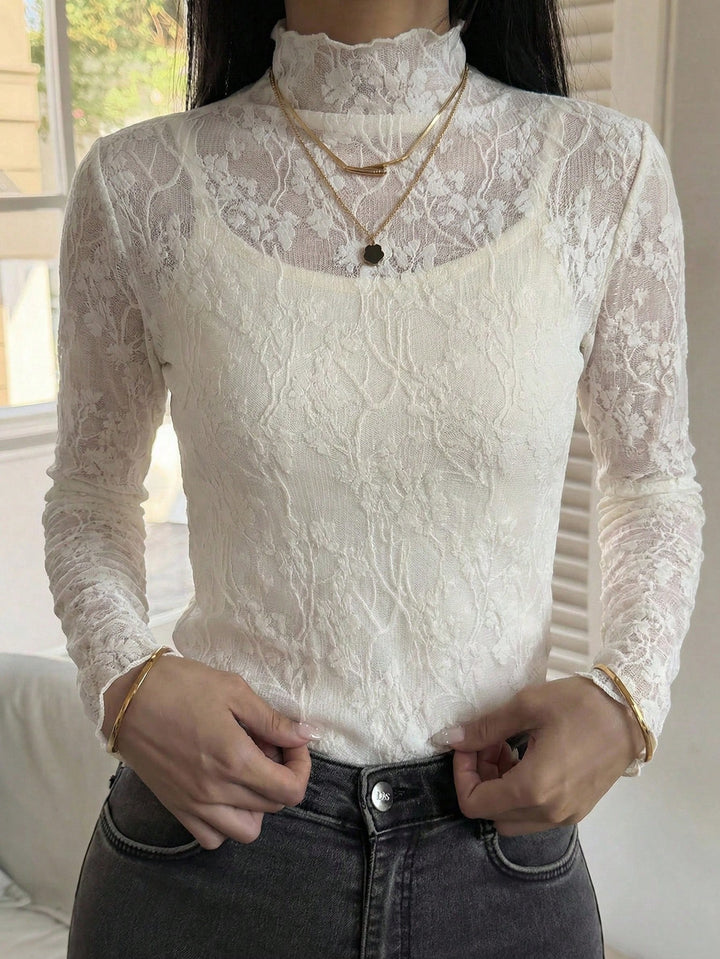 Top SHEIN, alb