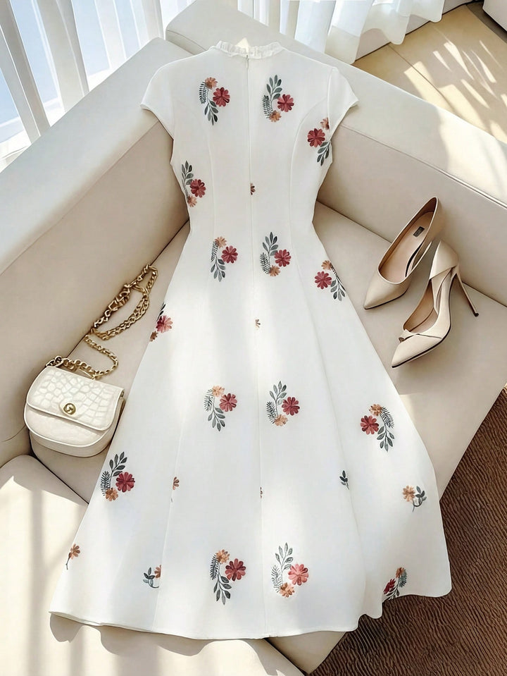 Rochie maxi SHEIN, mix culori