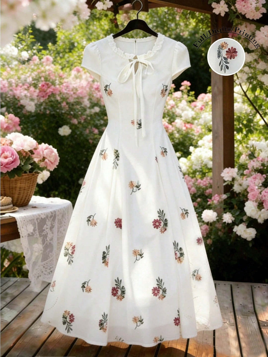 Rochie maxi SHEIN, mix culori