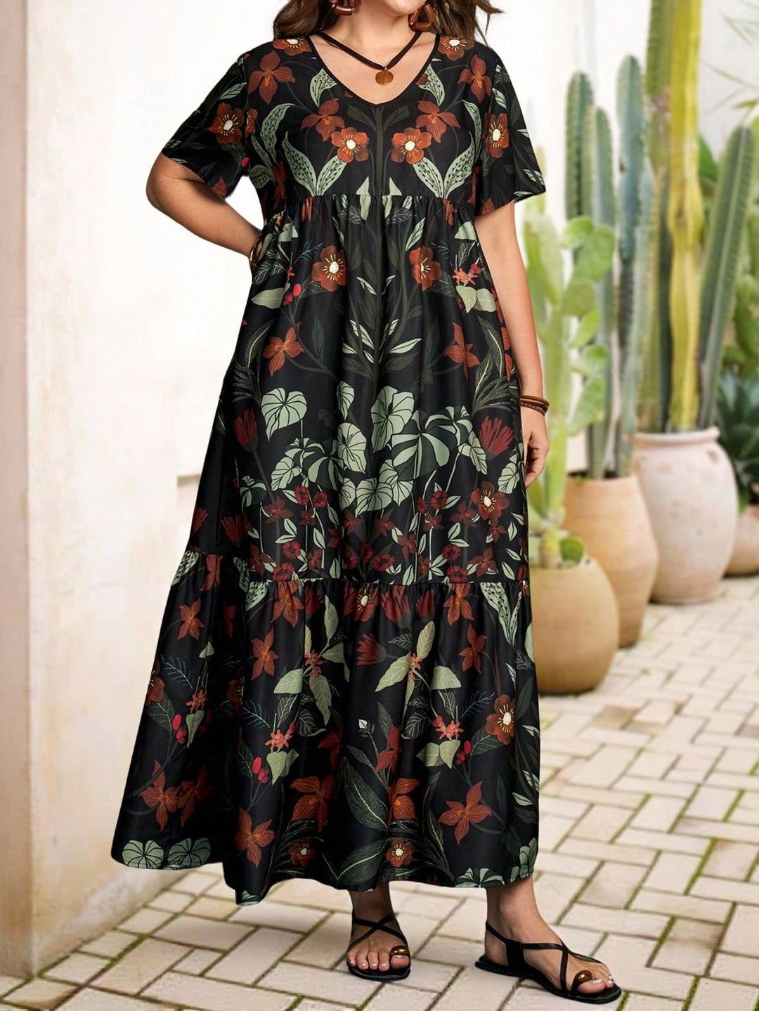 Rochie SHEIN, mix culori