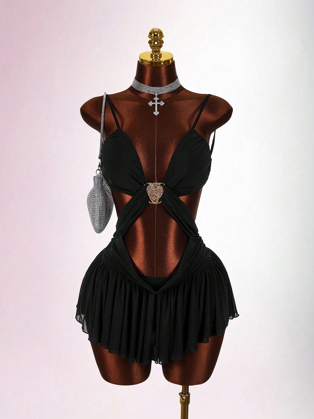 Rochie mini SHEIN, negru