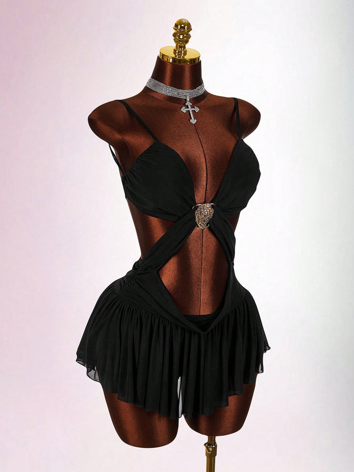 Rochie mini SHEIN, negru
