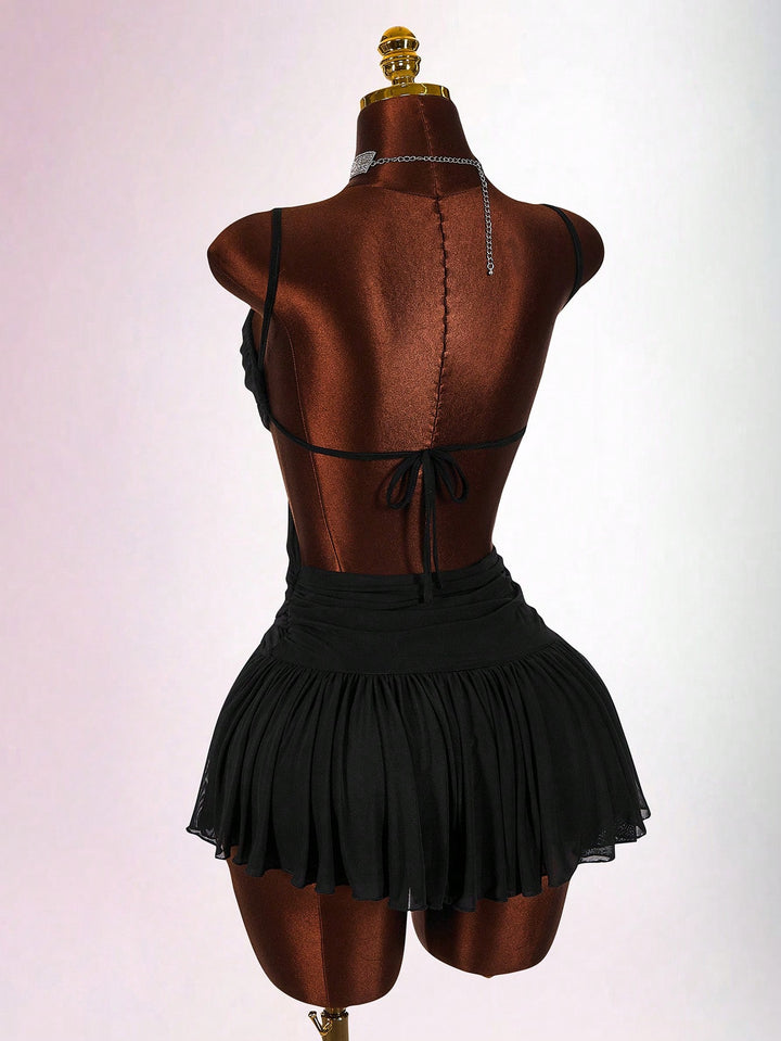 Rochie mini SHEIN, negru
