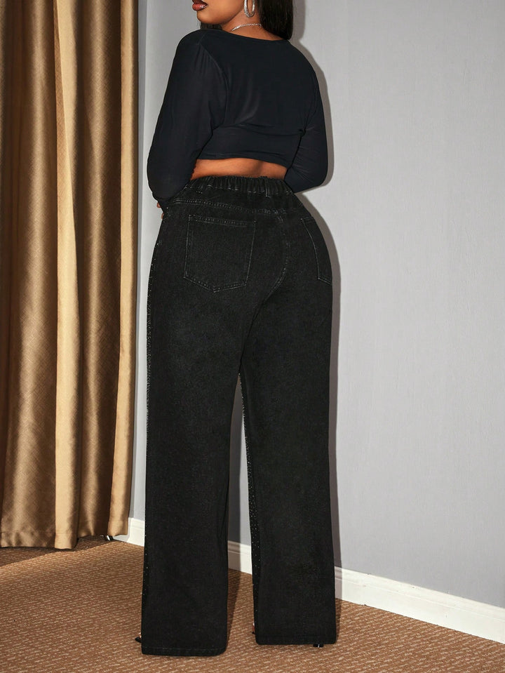 Jeans SHEIN, negru