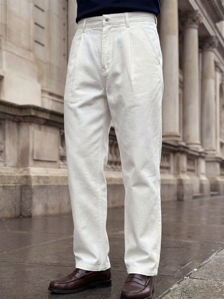 Jeans SHEIN, alb