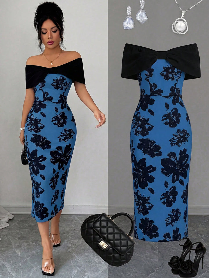 Rochie scurtă SHEIN, turcoaz