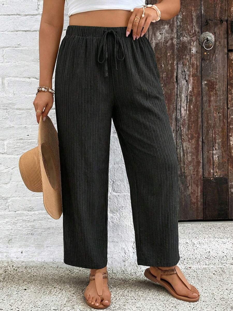 Pantaloni SHEIN, negru
