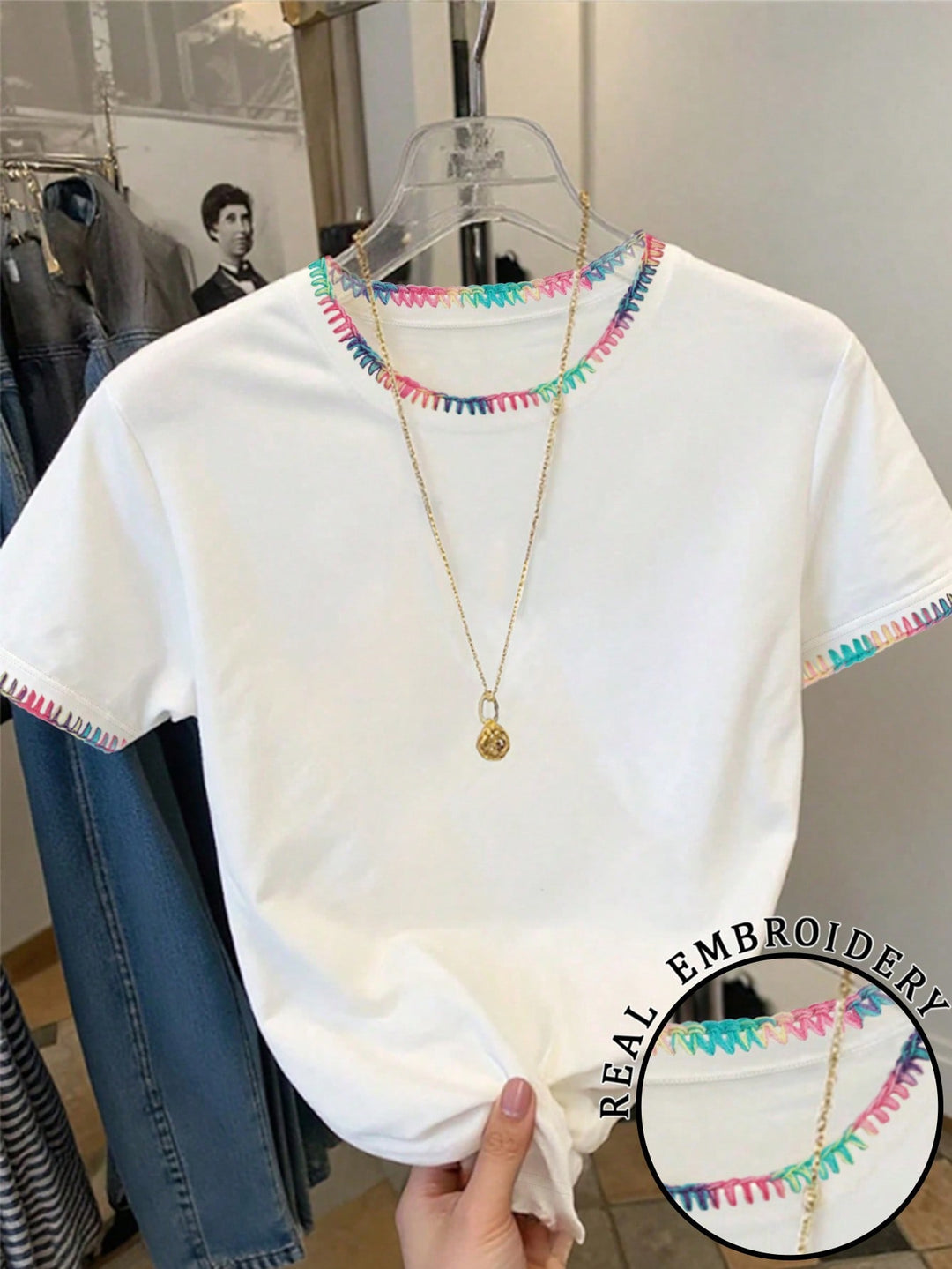 Tricou SHEIN, alb