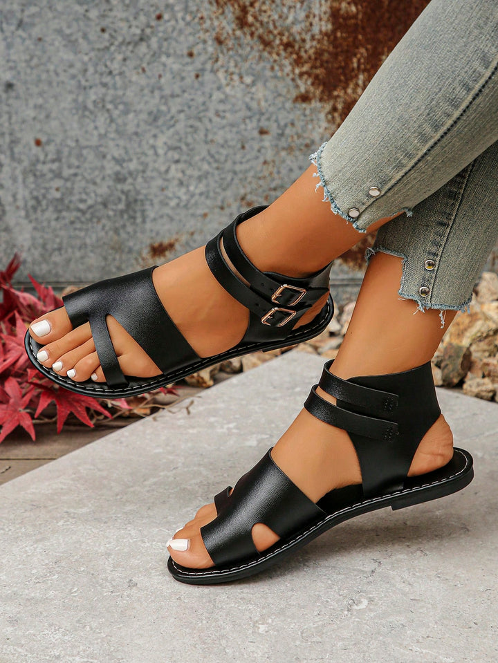 Sandale SHEIN, negru