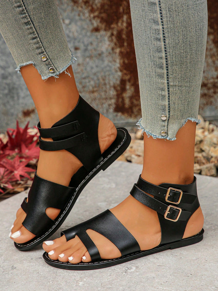 Sandale SHEIN, negru