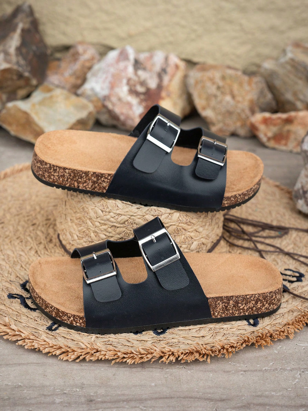 Sandale SHEIN, negru