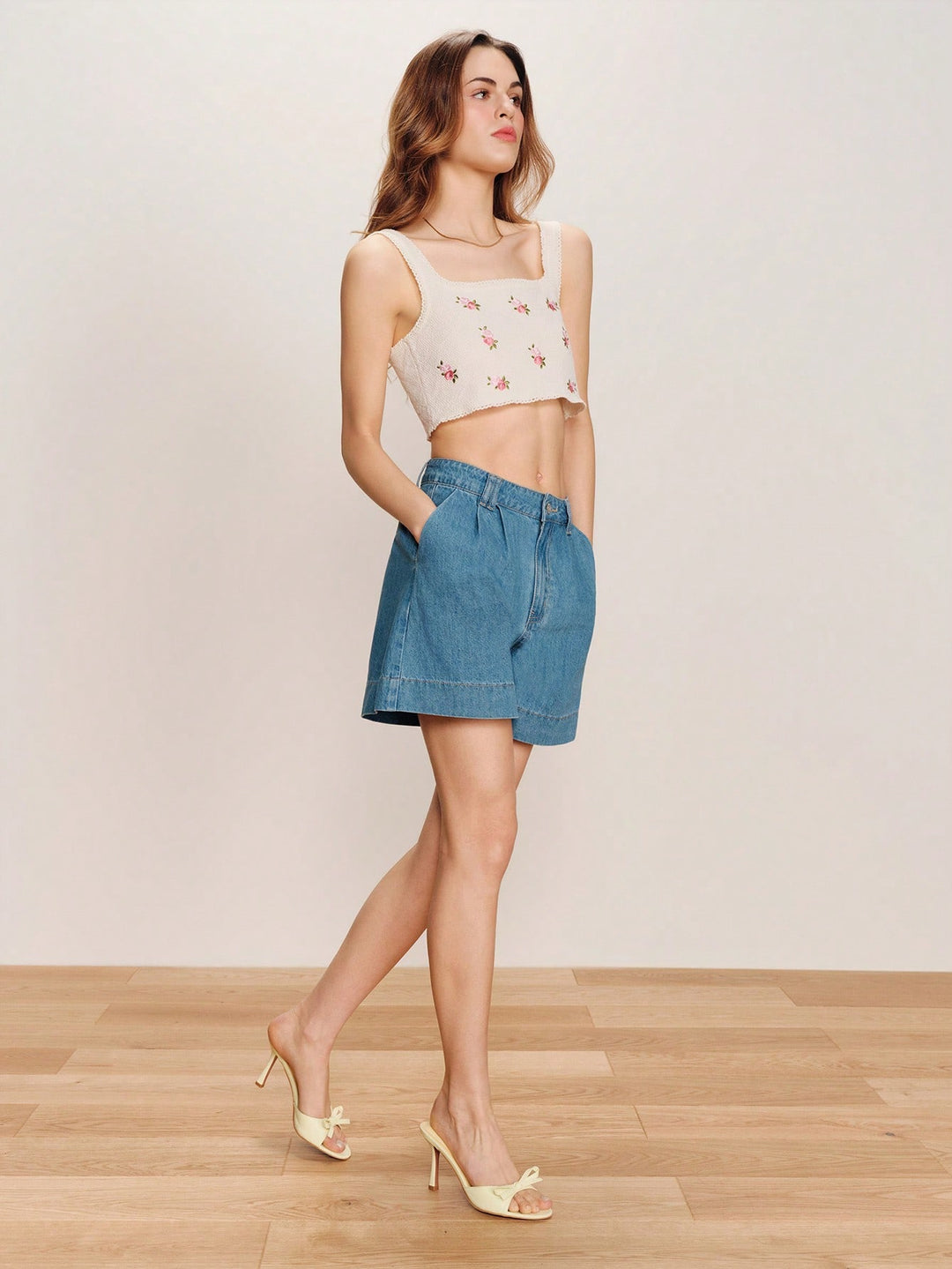 Maiou tricotat SHEIN, bej