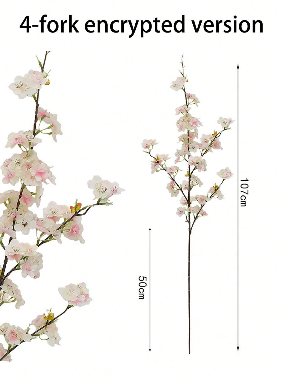 Floari artificiale SHEIN, mix culori