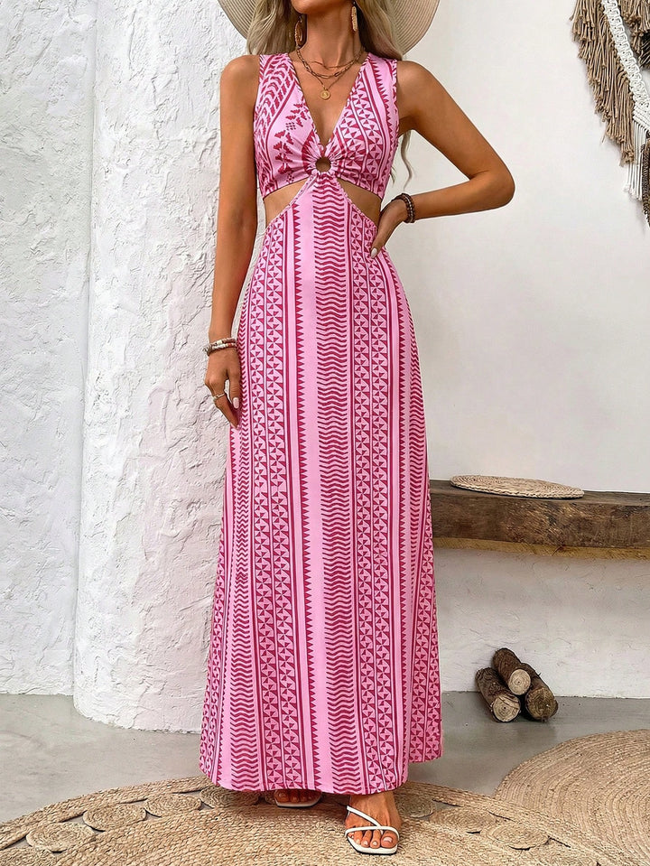 Rochie maxi SHEIN, mix culori