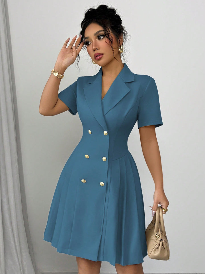 Rochie scurtă SHEIN, turcoaz