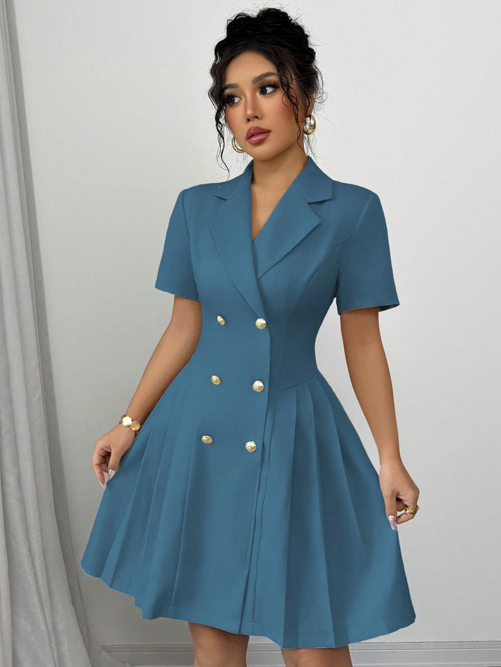Rochie scurtă SHEIN, turcoaz