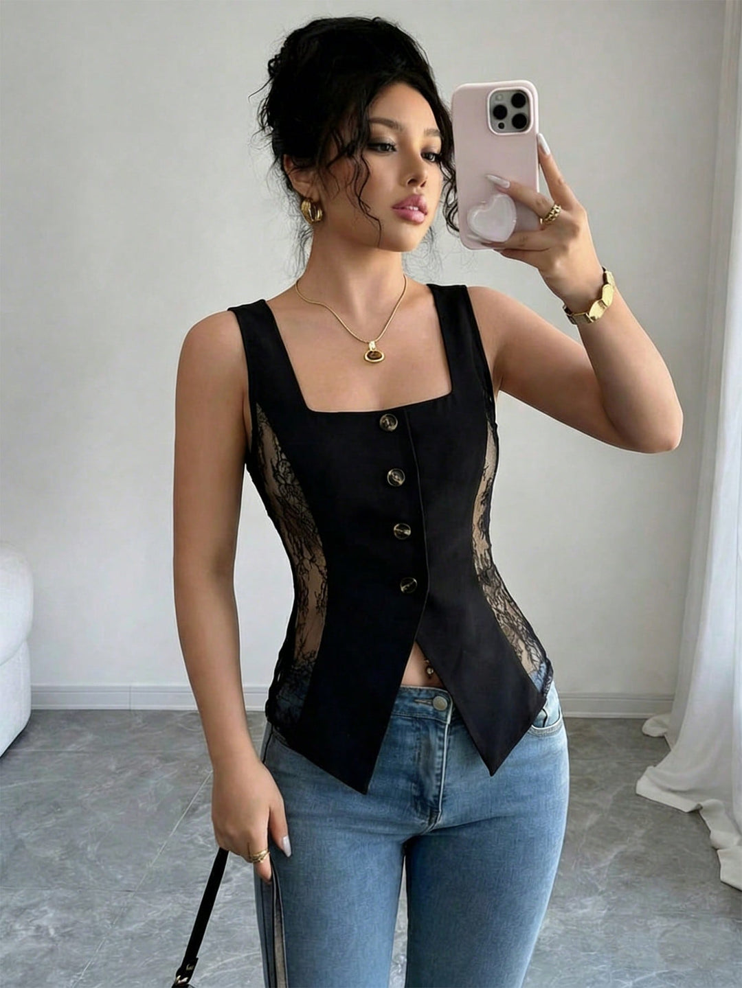 Maiou SHEIN, negru