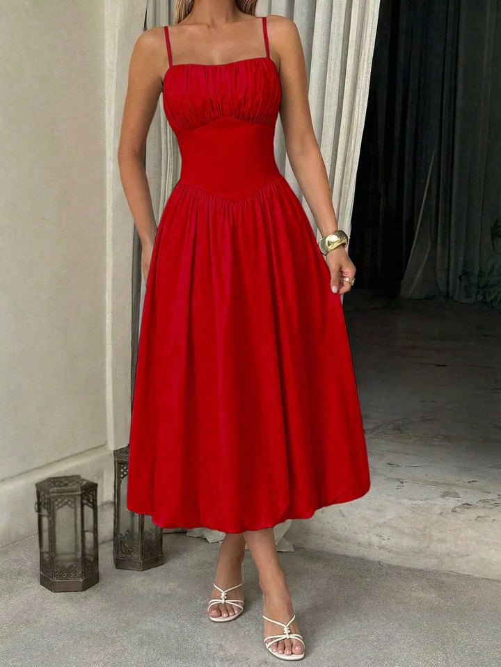 Rochie maxi SHEIN, roșu