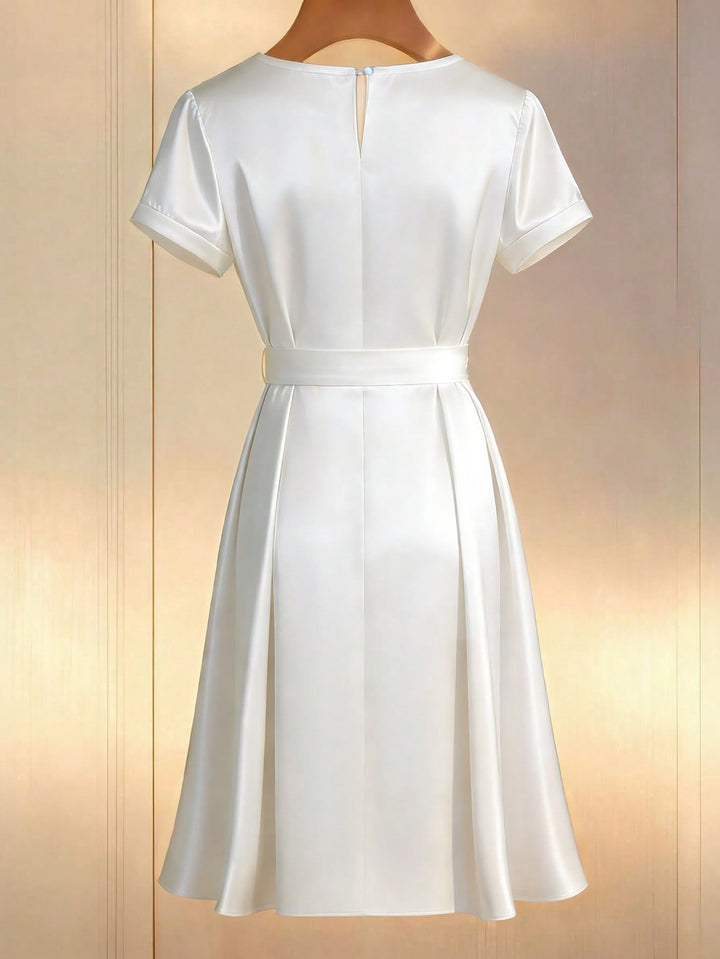 Rochie scurtă SHEIN, alb